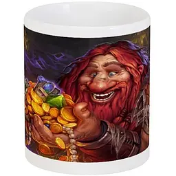 Кухоль GeekLand Хартстоун Hearthstone Підземні печери CP 03.120 330 мл білий - мініатюра 3