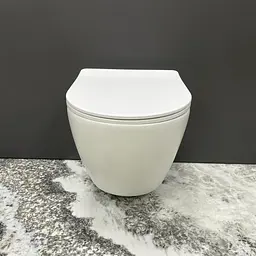 Підвісний унітаз VBI Vulcano white matt VBI-020415, Білий матовий