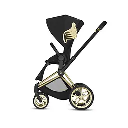 Прогулянкова коляска Cybex Priam JS Wings black (519001979) - мініатюра 2