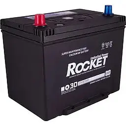 Автомобільний акумулятор ROCKET Japan 6СТ-70Ah Аз 600A (CCA) SMF 80D26R - мініатюра 2
