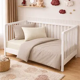 Дитяча постільна білизна MIRSON BABY фланель Milk/Cappuchino 110х160см (2200012800201)