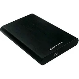 Зовнішня кишеня PowerPlant HDD 2.5` SATA to USB 3.1 Black (HC380473) [105223] - мініатюра 3