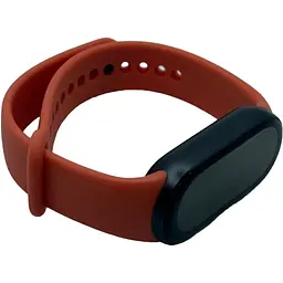 Силіконовий ремінець BeCover для Xiaomi Mi Smart Band 9 Apricot (711933) - мініатюра 2
