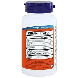 Омега-3 Now Foods 90 желатинових капсул - мініатюра 2