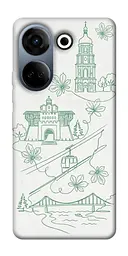 TPU чохол Demsky Heart of Kyiv для TECNO Camon 20 Pro (CK7n)