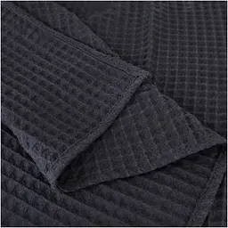 Плед дитячий MirSon Pure Waffle Black 60х80 см (2200013893011) - мініатюра 4