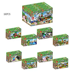 Конструктор дитячий Minecraft, 66024, (В асортименті) - мініатюра 2