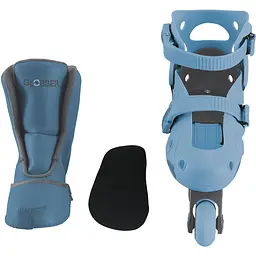 Роликові ковзани Globber Learning Skates 2 в 1 р.30-33 сіро-сині (783-200) - мініатюра 8
