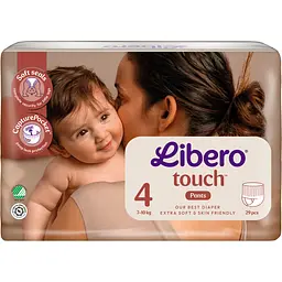 Підгузки-трусики Libero Touch Pants 4 (7-10 кг) 29 шт. - мініатюра 2