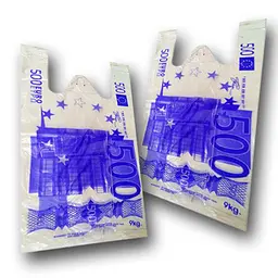 Пакет поліетиленовий майка розмір 27х50 "Євро" 100 шт/уп. - мініатюра 2