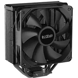Кулер для процесора Pccooler PALADIN EX400 чорний алюміній/мідь 1x120 мм для Intel 1700/1200/115x AMD AM5/AM4 висота 157 мм