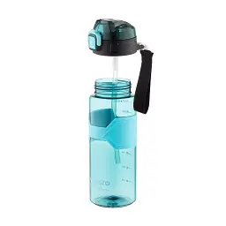 Пляшка для води Ardesto Fitness 800 мл пластик блакитна (AR2280EB) - мініатюра 5