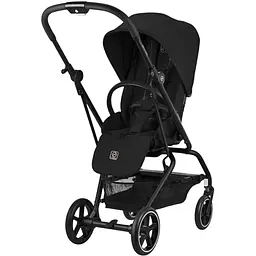 Візок Cybex Eezy S Twist+ 2 BLK Magic Black з бампером (526000843) - мініатюра 2
