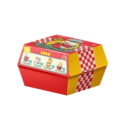 Колекційна фігурка 10/10 Toys Lulu The Piggy Серія Burger Express Movable Series (Blind Box) 10_10 Art.Lulu1310 - мініатюра 7