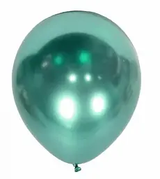 Кулька повітряна латексна 30 см (50) металік зелений, IDEA7-DL-031