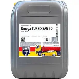 Олива моторна 7Flags Omega Turbo SAE 30 API CD М-10ДМ 18 л (185123)