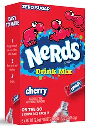 Порошковий напій Nerds PwdMix Cherry 6 стіків 16.2 г