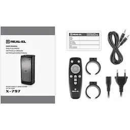 Акустика REAL-EL X-797 Black (EL121600023) [136476] - мініатюра 7