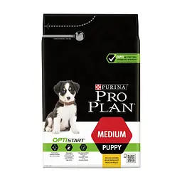 Сухий корм для собак Purina Pro Plan Dog Medium Puppy з високим вмістом курки 3 кг (7613035114869) - мініатюра 2
