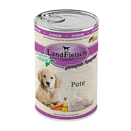 Консерви для цуценят LandFleisch Puppy mit Pute (індичка) 400 г
