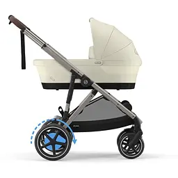 Коляска Cybex eGazelle S TPE Seashell Beige (524000541) - мініатюра 5