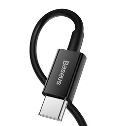 Кабель Baseus Superior Series Cable Type-C to Lightning 20W 2m CATLYS-C01 Black - мініатюра 2