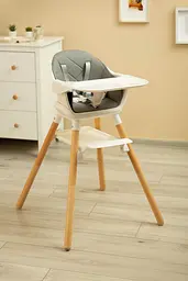 Стільчик для годування Caretero Bravo Grey - мініатюра 9