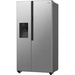 Холодильник Gorenje SBS 179х70х92 см 2 двері 376(190) л А++ NF+ Інв. диспенсер генератор льоду Зовн. Диспл нерж - мініатюра 3