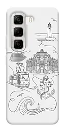 TPU чохол Demsky Odesa spirit для Infinix Hot 50 4G
