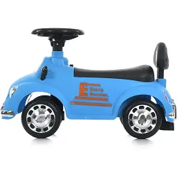 Дитяча каталка-толокар Bambi M 5794-4 без батьківської ручки синій - мініатюра 3
