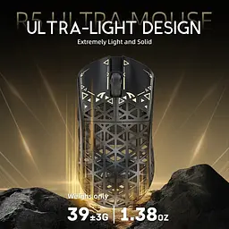 Мишка Attack Shark R5 Ultra, Wireless, PAW3950MAX сенсор, 42000dpi., 6кн., Black - мініатюра 4