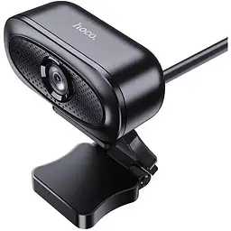Веб-камера Hoco DI11 USB Camera with Audio Focus 2K - HD 4Mpx кабель 1.5 метра - мініатюра 2