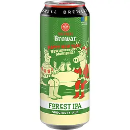 Пиво Volynski Browar Forest IPA світле нефільтроване 5.7% 0.5 л з/б