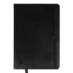 Щоденник діловий Leo Planner 2027 Legacy А5 368 сторінок твердий чорний (252735)