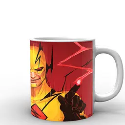 Кухоль GeekLand Флеш Flash Зворотній флеш FS.02.017 330 мл білий - мініатюра 3