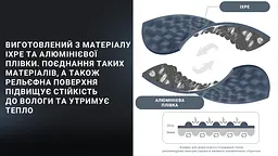 Килимок складаний Naturehike IXPE (CNK2300DZ017) 200x65 - темно-блакитний - мініатюра 10