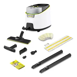 Пароочисник SC 4 Deluxe, 2200Вт, 1300мл, 4Бар, білий Karcher teh0016522 - мініатюра 1