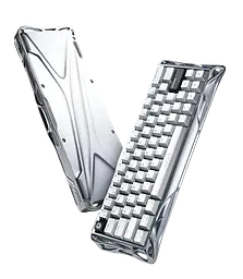 Клавіатура GravaStar Mercury V60 Pro Deluxe Edition Chrome Silver - мініатюра 3
