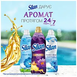 Кондиціонер для білизни Silan Ароматерапія Казковий Лотос 1100 мл (9000101584059) - мініатюра 4