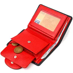Жіночий шкіряний гаманець Canpellini 10х13х1,5 см acs0025190 - мініатюра 5