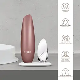 Уцінка. Безконтактна магнітна пілінг-маска GESKE Touchless Magnetic Peeling Mask 5 в 1 пудрова  - мініатюра 6