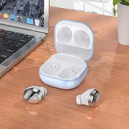 Бездротові навушники Borofone BW10 Magic rhyme true wireless BT headset блакитні - мініатюра 3