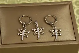 Набір Xuping Jewelry стильна бабка сріблястий