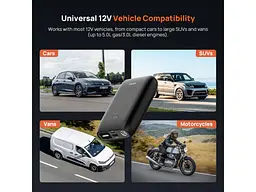 Автономний пусковий пристрій (бустер) 70Mai Jump Starter PS07 10400mAh - мініатюра 9