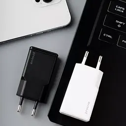 Зарядний пристрій Proove Slender Type-C + USB 30W black (WCSL30110001) - мініатюра 2