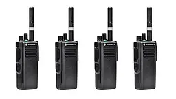 Комплект 4 шт - рація Motorola DP4400 VHF AES-256 шифрування