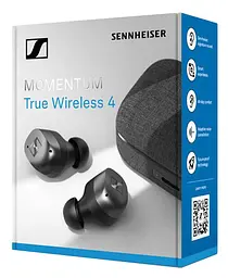 Гарнітура Sennheiser Momentum True Wireless 4 Black Graphite (700365) - мініатюра 9