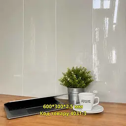 Плитка декоративна самоклеюча 600×300×2.5 мм Лайт грей