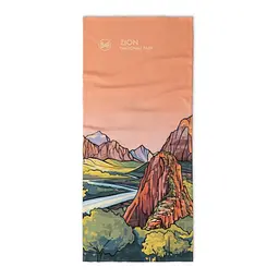 Шарф-труба Buff Coolnet UV+ National Parks, Zion ONE SIZE Різнокольоровий - мініатюра 3