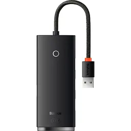 USB-хаб Baseus Lite Series 4-Port USB-A Hub (WKQX030001) [77936] - мініатюра 1